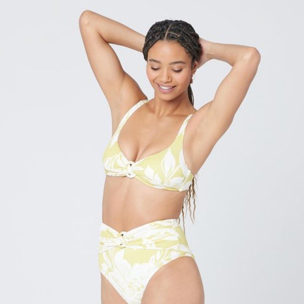 L*Space Swim Havana Bloom 'BELLA' Bikini Top